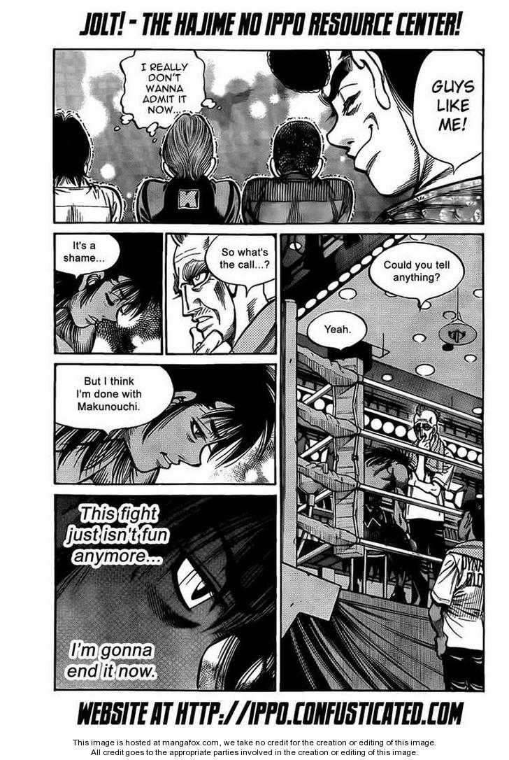 Hajime no Ippo Chapter 885 13